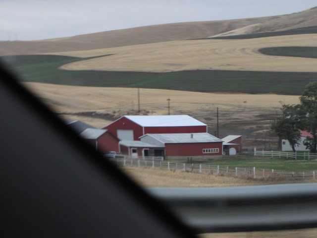 Highway 12  just makai of Pomeroy