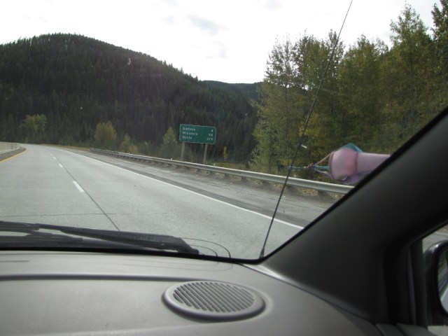 4 miles makai of Saltese, 98 miles from Missoula