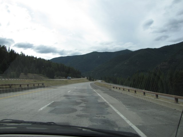 East of St Regis - St Regis National Forest - near exit 37