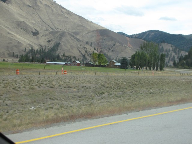 Farmstead east of St Regis