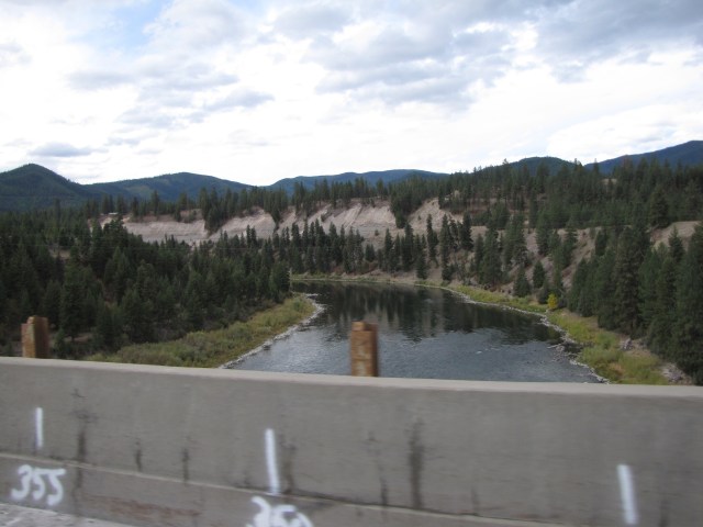 Crossing the Clark River