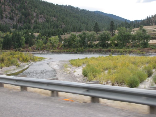 Clark Fork River east of Cyr