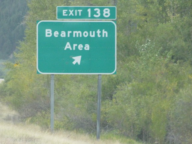 Coming into Bearmouth area