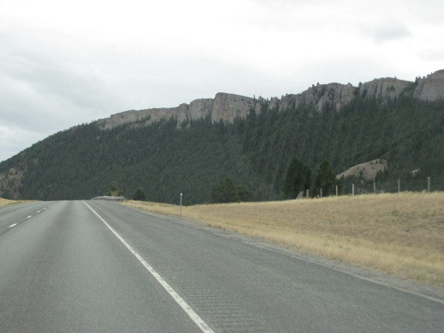 Coming into the canyon near Bradman