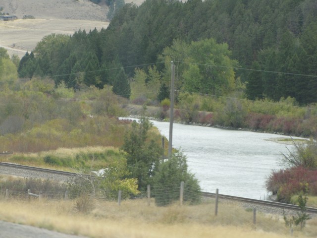Clark Fork River just outside Drummond
