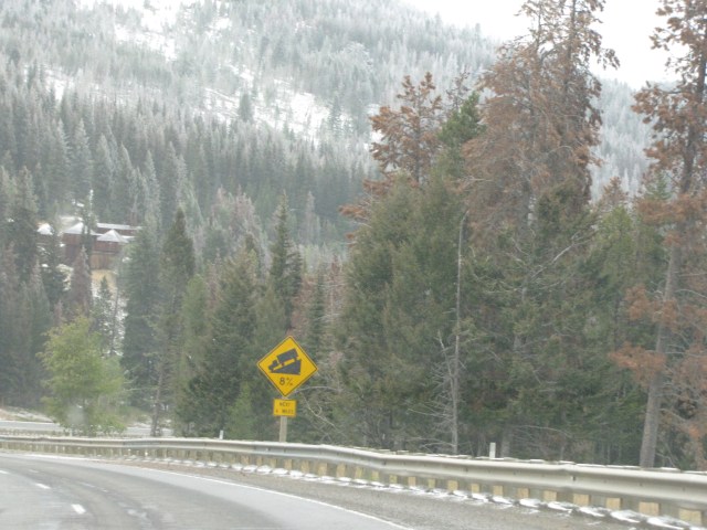 Heading towards McDonald Pass