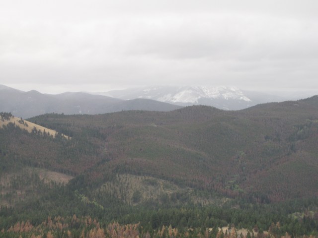 Big Belt Mountains and McDonald Pass