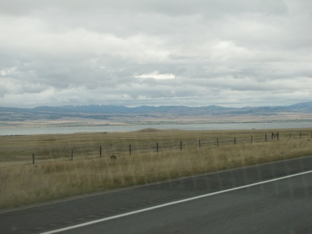 Canyon Ferry Lake and Big Belt Mountains