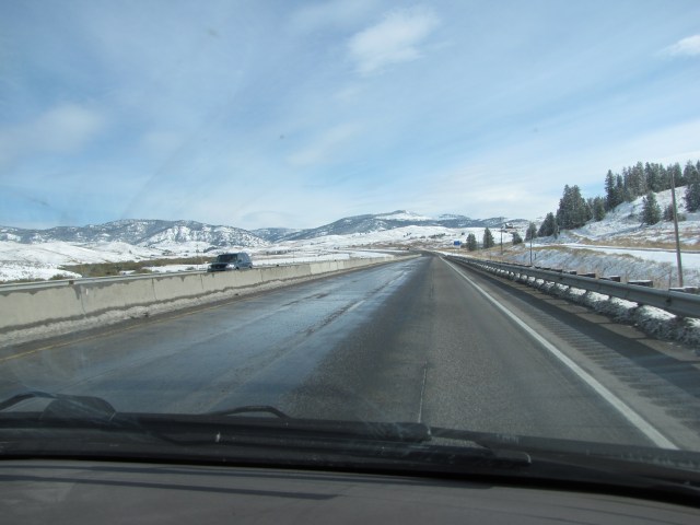 East on I-90 towards Livingston 10:53 a.m.