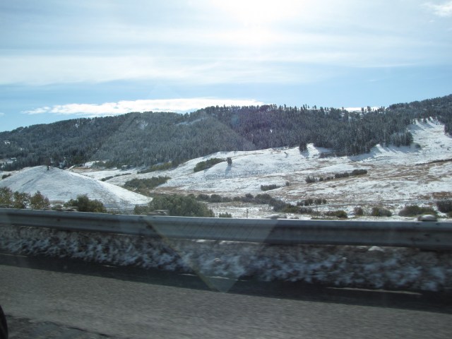 East on I-90 towards Livingston