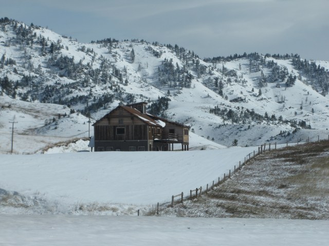 East on I-90 towards Livingston