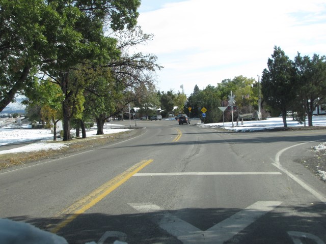 Coming into Livingston