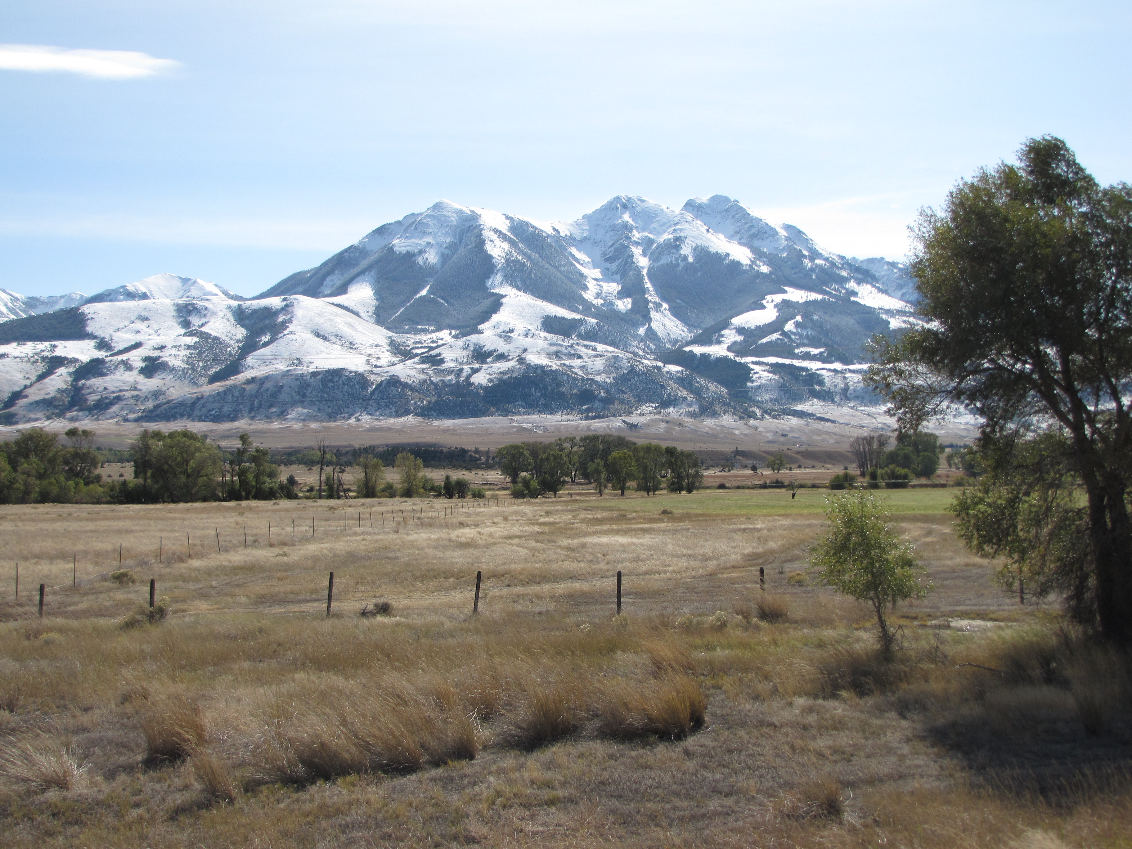 Absaroka Range in the Gallatin Forest - Emigrant Peak