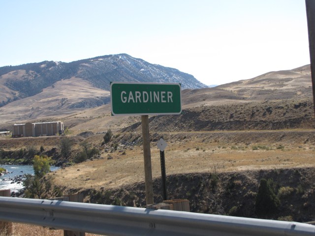 Gardiner, Montana, Hwy 89