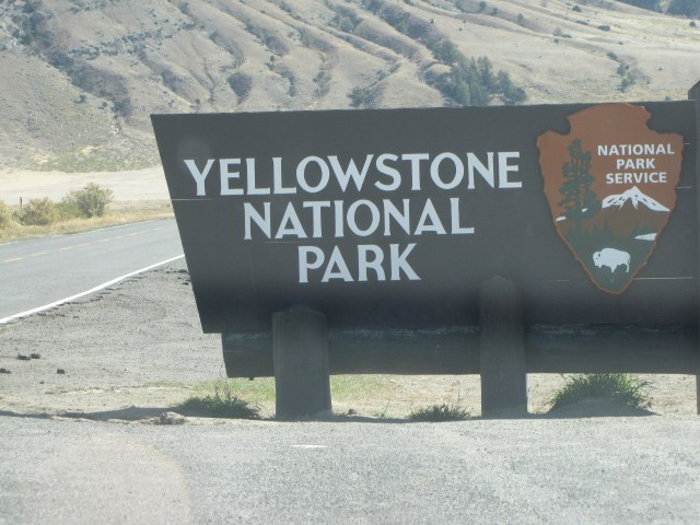 We're in Yellowstone!