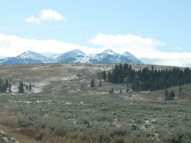 Quadrant Mountains and Mt Washburn
