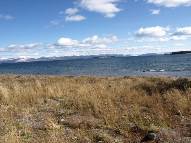 Yellowstone Lake - 34 degrees!