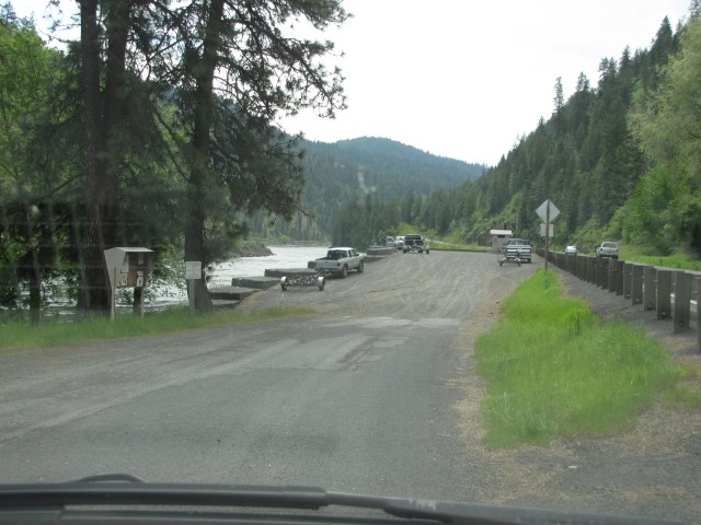 Boat launch, Clearwater River