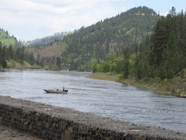 Clearwater River near the boat launch